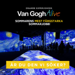 Utställningsvärd - Van Gogh Alive